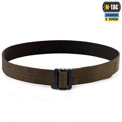 M-Tac ремінь Double Duty Tactical Belt Hex Olive/Black– Мілітарист - зображення 2