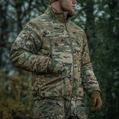 M-Tac куртка зимова Alpha Combat Pro Primaloft MC– Мілітарист - зображення 29
