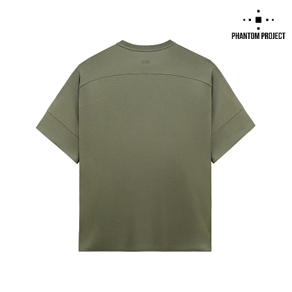 Phantom Project/M-Tac футболка Zipper combo Cotton Nylon Light Olive– Мілітарист - зображення 2