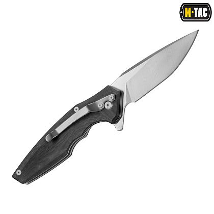 M-Tac ніж складний Type 20 Black/Steel– Мілітарист - зображення 3