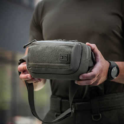 M-Tac сумка City Waist Bag с липучкой Lite-C Elite Ranger Green– Милитарист - фото 10