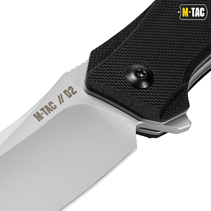 M-Tac нож складной Type 17 Black/Steel– Милитарист - фото 6