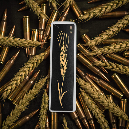 M-Tac наклейка Колосок (Кулі) Black– Мілітарист - зображення 4