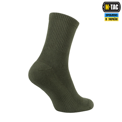 M-Tac шкарпетки Tactical Socks Cotton 67% Olive– Мілітарист - зображення 4