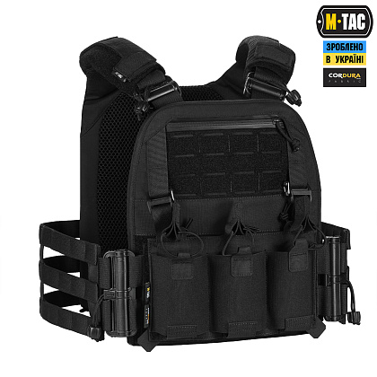 M-Tac плитоноска Cuirass FAST Elite Black– Милитарист - фото 3