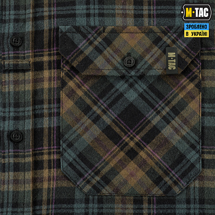 M-Tac сорочка Lumberjack Merino Cold Weather Blue/Yellow– Мілітарист - зображення 5