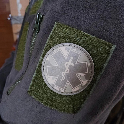 Нашивка ЗСУ Військові медики польова– Мілітарист - зображення 2
