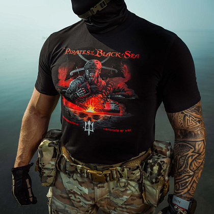 M-Tac футболка Pirates of the Black sea Black– Мілітарист - зображення 16