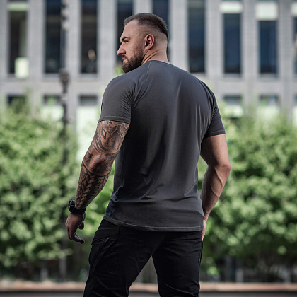 M-Tac футболка реглан Summer Vent Dark Grey– Мілітарист - зображення 9