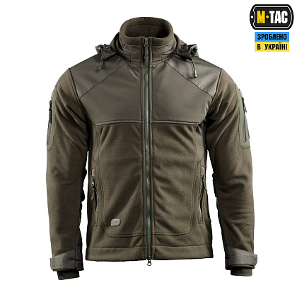 M-Tac куртка Norman Windblock Fleece Olive– Милитарист - фото 2