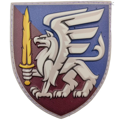 Шеврон ПВХ ЗСУ 81 окрема аеромобільна бригада– Мілітарист - зображення 1