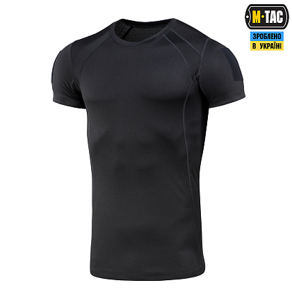 M-Tac футболка потовідвідна Athletic Tactical Gen.2 Black– Мілітарист - зображення 1