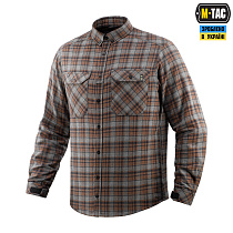 M-Tac сорочка Lumberjack Merino Cold Weather Gray/Brown– Мілітарист