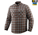 M-Tac рубашка Lumberjack Merino Cold Weather Grey/Brown– Милитарист - миниатюра 1