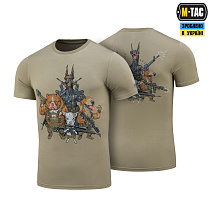 M-Tac футболка Rex team Tan– Мілітарист