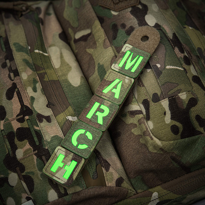 M-Tac нашивка MARCH Multicam/Green/GID– Мілітарист - зображення 9