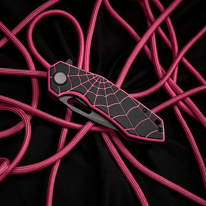 M-Tac ніж складний Type 12 Spider Web Black/Pink– Мілітарист - зображення 11