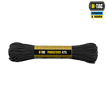M-Tac паракорд 475 Black 30м– Мілітарист