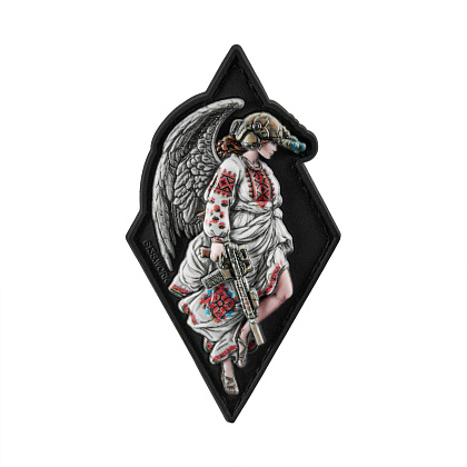 Hашивка Ukrainian tactical angel PVC– Мілітарист