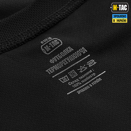 M-Tac футболка потовідвідна Athletic Black– Мілітарист - зображення 8