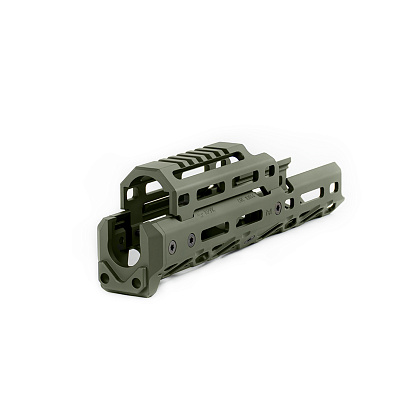 Крук M-Lock цівка для АКС-74У коротка верхні накладка OD Green (1U044A)– Мілітарист - зображення 8