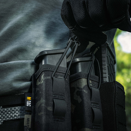 M-Tac подсумок для пистолетного магазина/мультитула Elite Gen.ІІ Multicam Black– Милитарист - фото 12