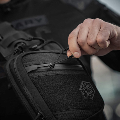 M-Tac сумка Sling Pistol Bag Hex з липучкою Black– Мілітарист - зображення 38