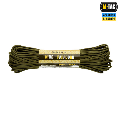 M-Tac паракорд 550 type III Army Green 30м - зображення 1 M-Tac паракорд 550 type III Army Green 30м– Мілітарист - зображення 1