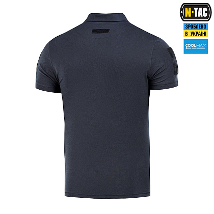M-Tac поло тактическое Premium Dark Navy Blue– Милитарист - фото 4