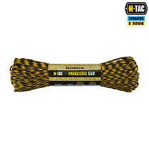 M-Tac паракорд 550 type III 30m Black/Goldenrod– Милитарист