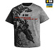 M-Tac футболка Warrior 1919 Oversize Light Grey– Милитарист - миниатюра 2
