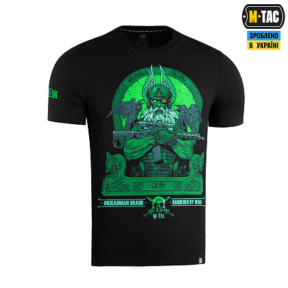 M-Tac футболка Odin Night Vision Black– Мілітарист - зображення 3