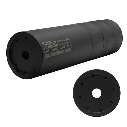 Steel Саундмодератор IMMORTAL XL AiR .223 1/2x28– Мілітарист - зображення 3