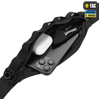 M-Tac сумка Run Pack Black– Мілітарист - зображення 7