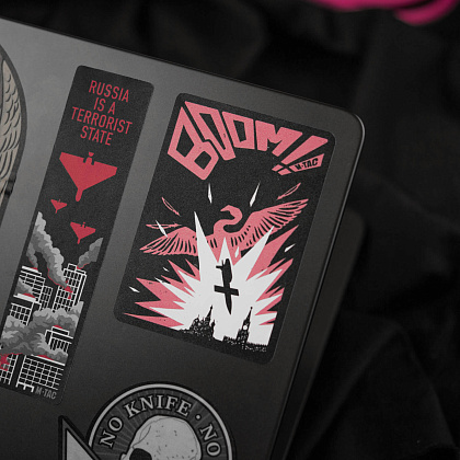 M-Tac наклейка Boom!! Фламінго Pink– Милитарист - фото 11