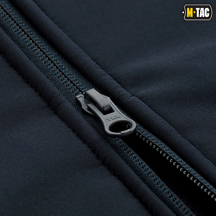 M-Tac куртка Soft Shell з підстібкою Dark Navy Blue– Мілітарист - зображення 9