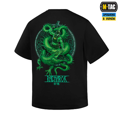 M-Tac футболка Ragnarok Night Vision Cotton Hard Black– Мілітарист - зображення 5