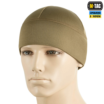 M-Tac шапка-підшоломник мікрофліс ріп-стоп Tan– Мілітарист - зображення 1