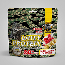 Military Black Coffee Company Вівсяна каша з протеїном «Банан, малина та вершки» 50 г– Милитарист