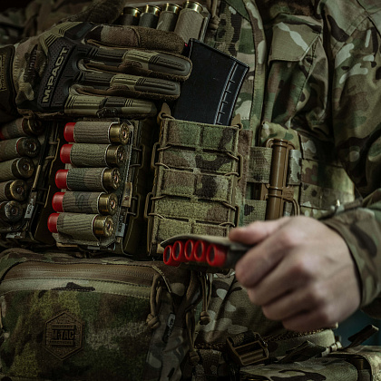 M-Tac патронташ на липучке для патронов 12 калибра Multicam– Милитарист - фото 23