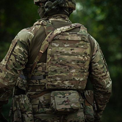 M-Tac плитоноска Cuirass Tiger Elite (розмір плити XL) Multicam– Милитарист - фото 18