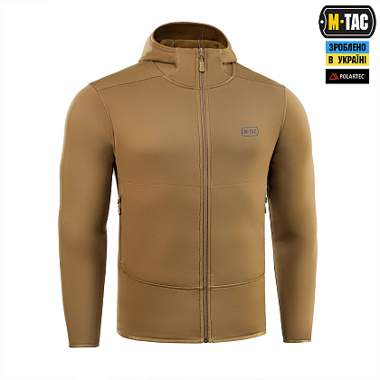 M-Tac кофта Shadow Fleece Polartec Coyote– Мілітарист - зображення 3