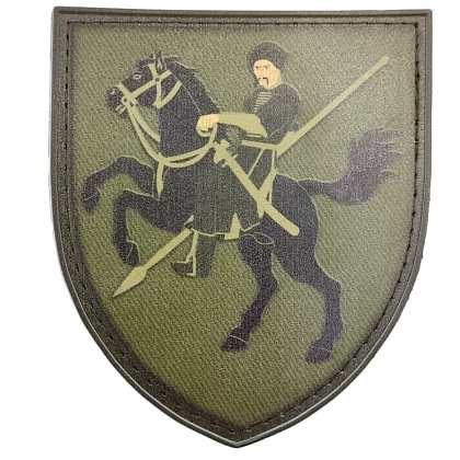 Нашивка ПВХ ЗСУ 110 окрема механізована бригада олива– Мілітарист - зображення 1