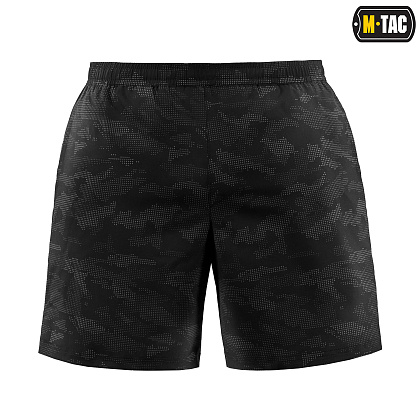 M-Tac шорти Training Black Reflective Camo– Мілітарист - зображення 2