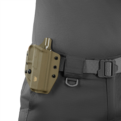 ATA Gear кобура модель Hit Factor ver.1 для зброї CZ P10-F / SC Flat Dark Earth - Spring правша– Мілітарист - зображення 8