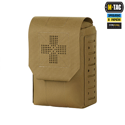 M-Tac подсумок медицинский вертикальный Large Gen.II Elite Coyote– Милитарист - фото 1