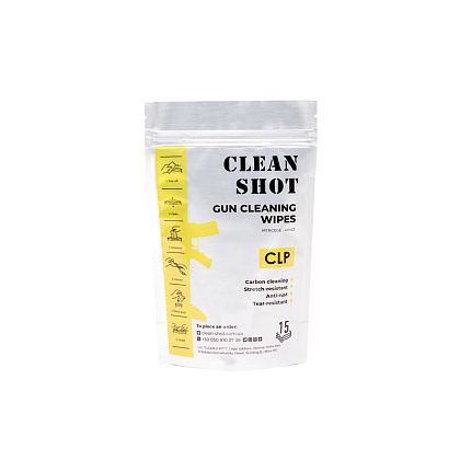 CLP серветка Clean Shot (15 шт)– Мілітарист