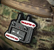 M-Tac нашивка Підльотне 30 (PVC) Grey– Мілітарист - мініатюра 6