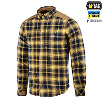 M-Tac сорочка Redneck Shirt Navy Blue/Yellow– Мілітарист