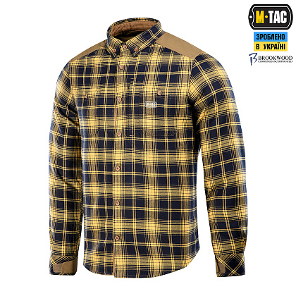 M-Tac сорочка Redneck Shirt Navy Blue/Yellow– Мілітарист - зображення 1